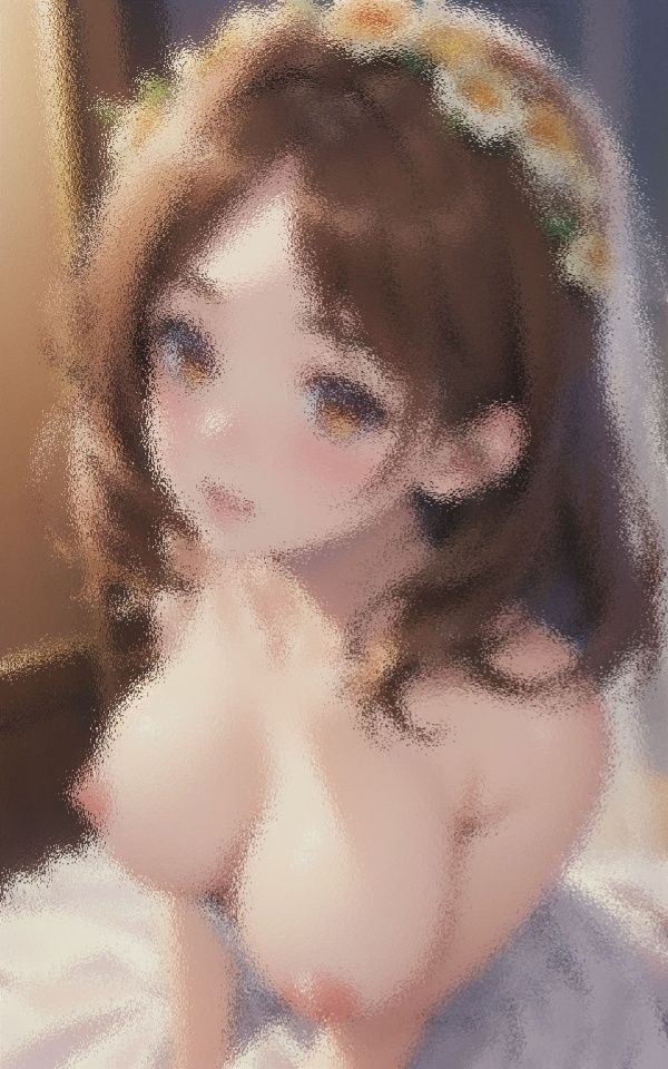 エロすぎる爆乳花嫁 サンプル5ページ目