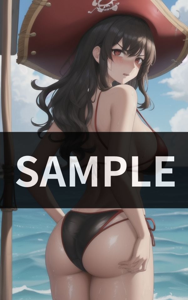 女海賊と二人きり サンプル1ページ目