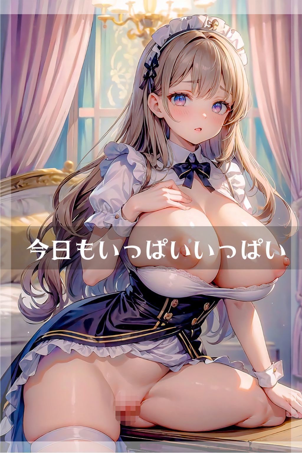 爆乳メイドのおっぱいとおまんこはご奉仕で大忙し♪ サンプル8ページ目