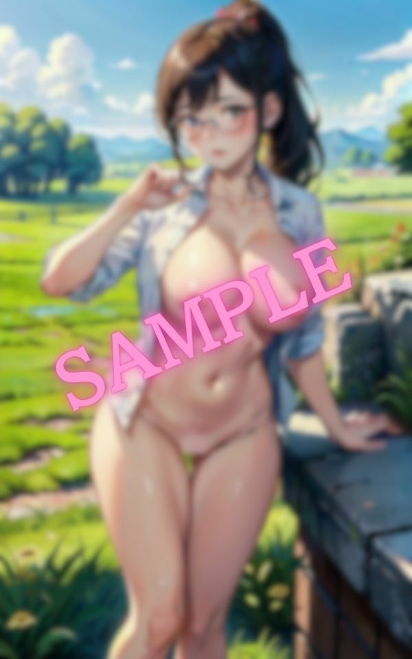 ポニーテールが似合う眼鏡美女が田舎で大解放！！ サンプル5ページ目