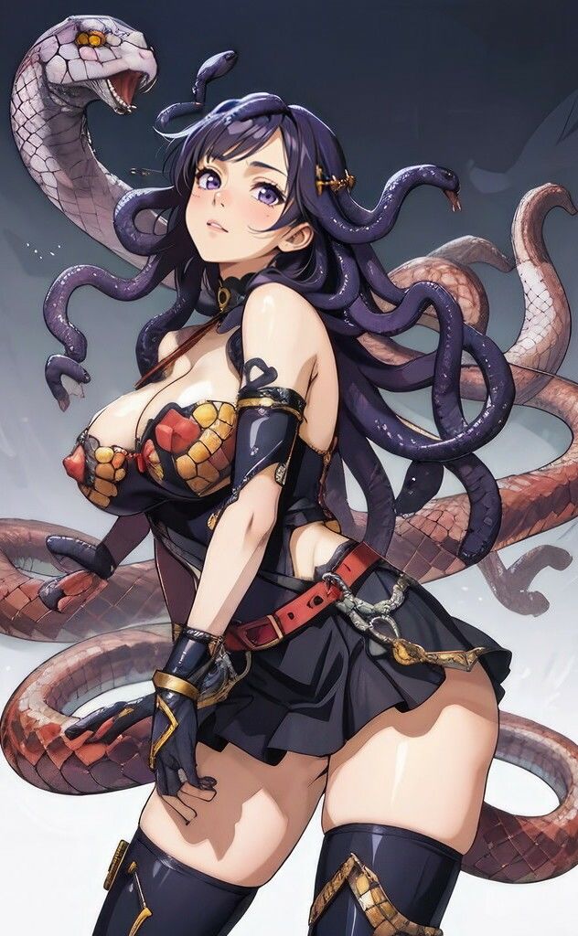 コブラ少女 彩 サンプル1ページ目