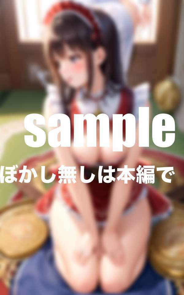 従順メイドはお尻即入れ！即尺メイド サンプル1ページ目