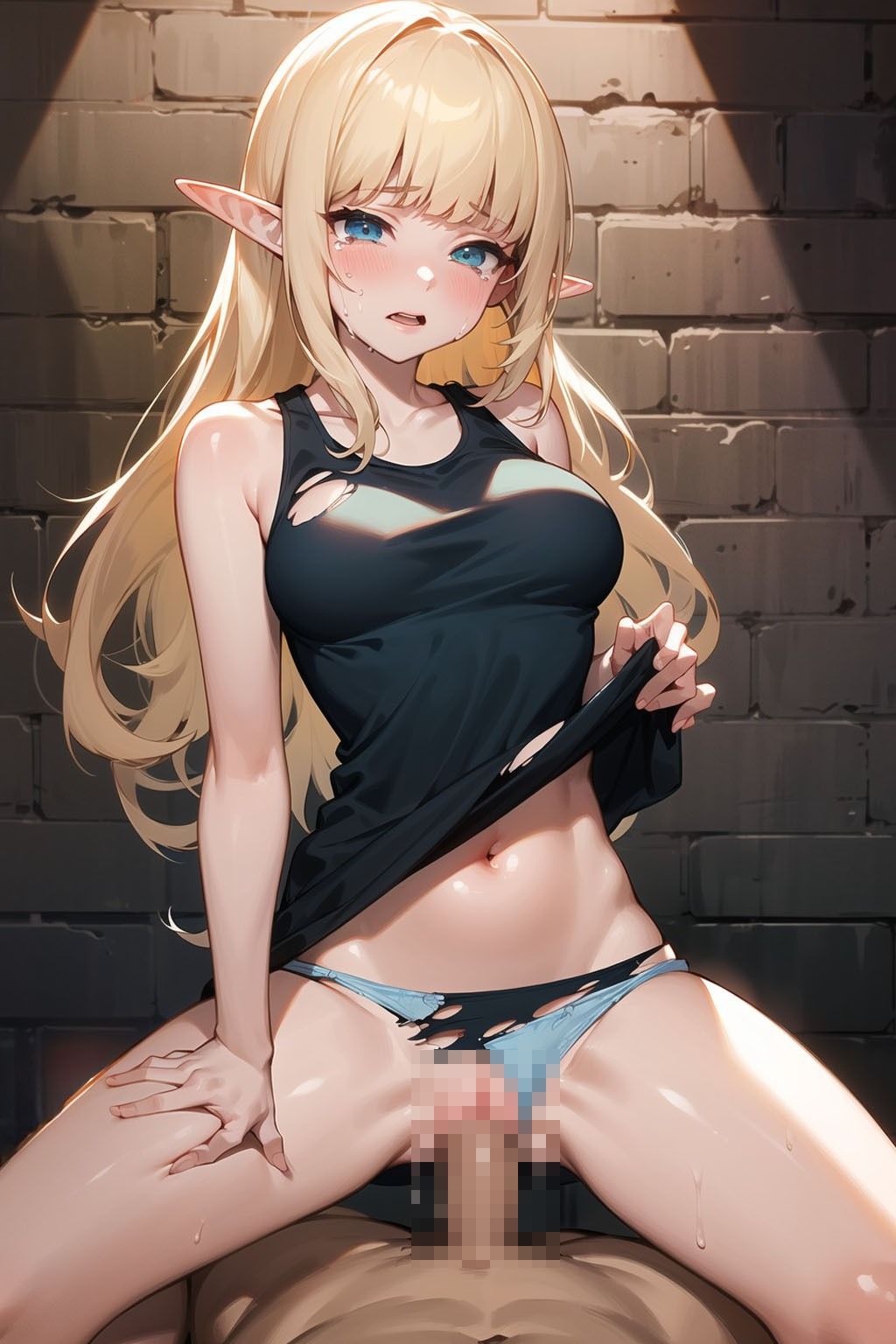 強●ご奉仕奴●堕ちエルフ サンプル1ページ目