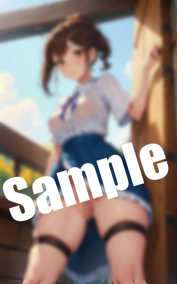 ノーパン美女のお〇んこ〜ミニスカを下から覗き見したら… サンプル2ページ目