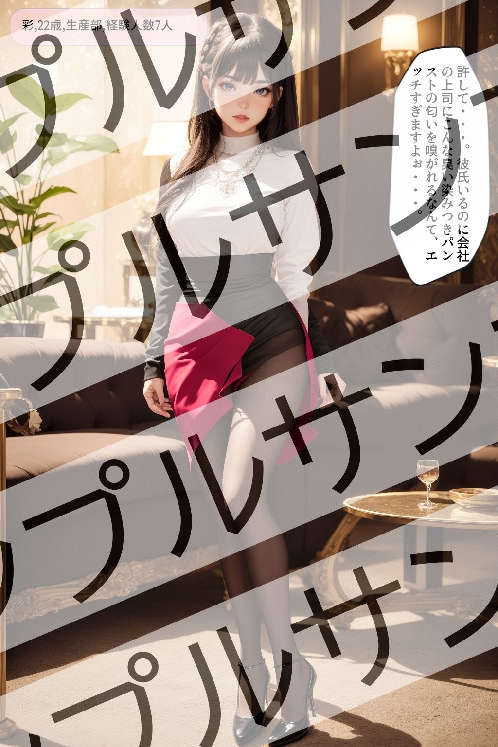 職場の新人OLの黒ストッキングとパンプスがエロすぎる件 vol.1 サンプル2ページ目