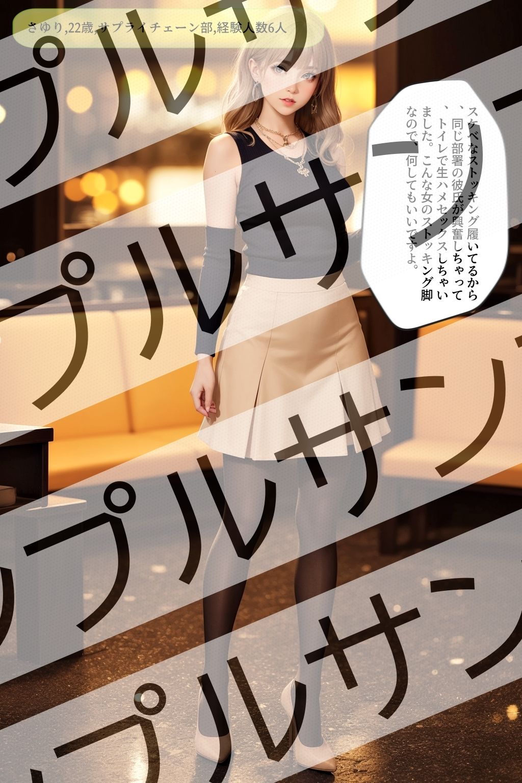 職場の新人OLの黒ストッキングとパンプスがエロすぎる件 vol.1 サンプル4ページ目