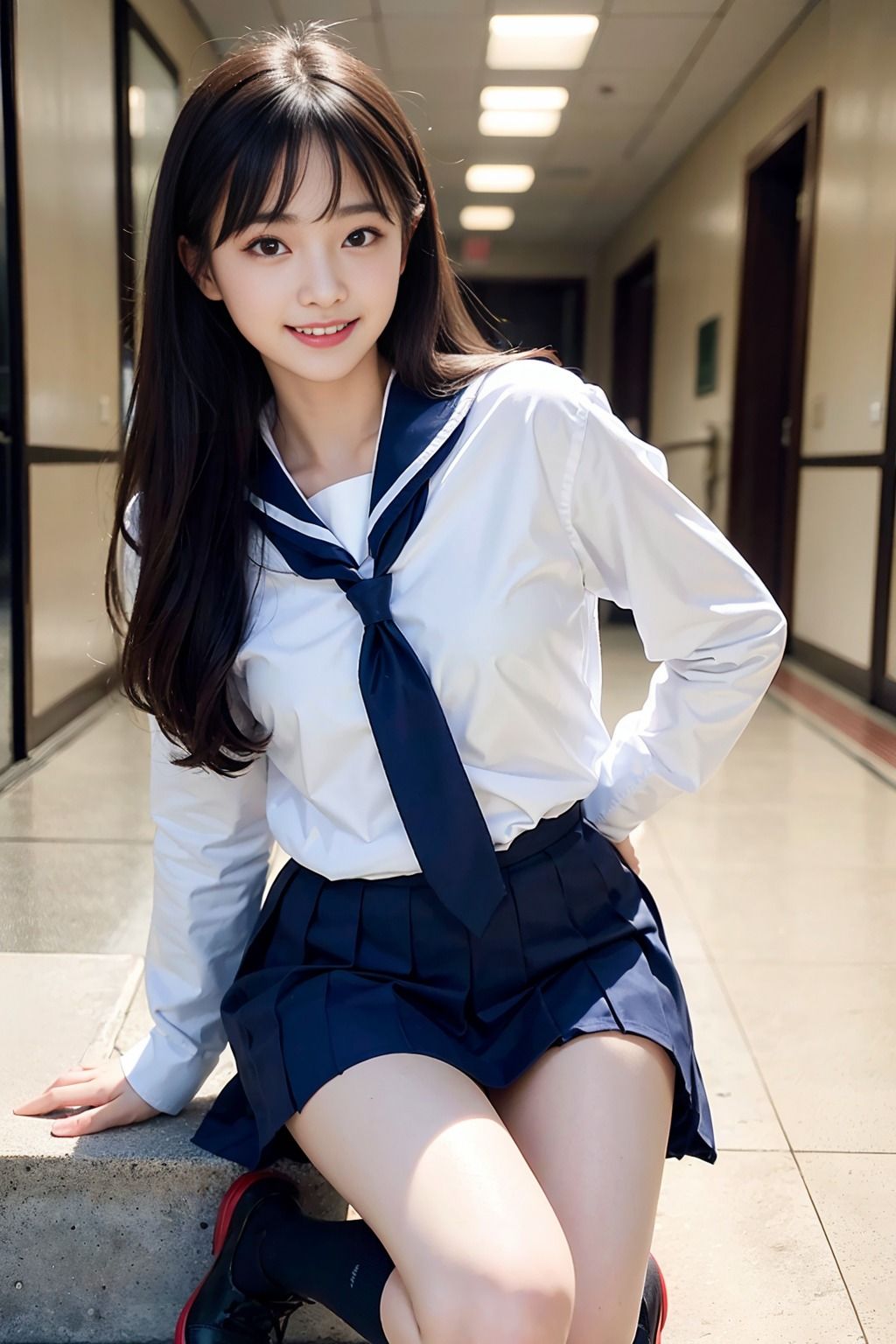 AIアイドル写真集 サンプル1ページ目