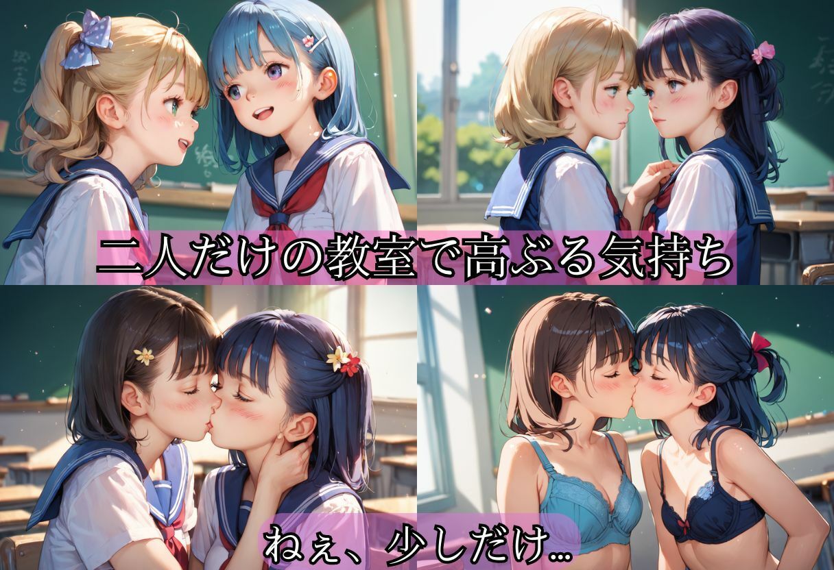 教室には百合が咲いていた サンプル1ページ目
