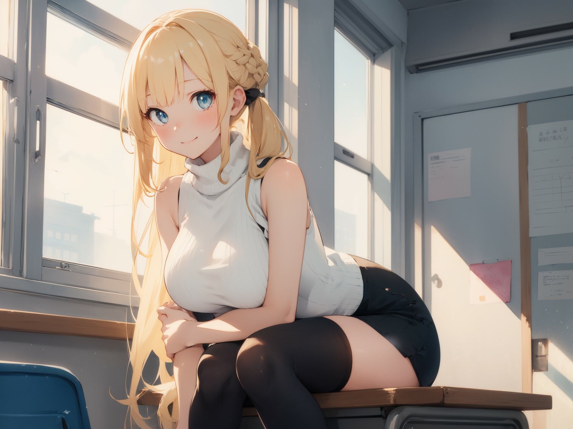 年上の教育実習生のお姉さんが相談にのりながらパンチラしてくる サンプル5ページ目