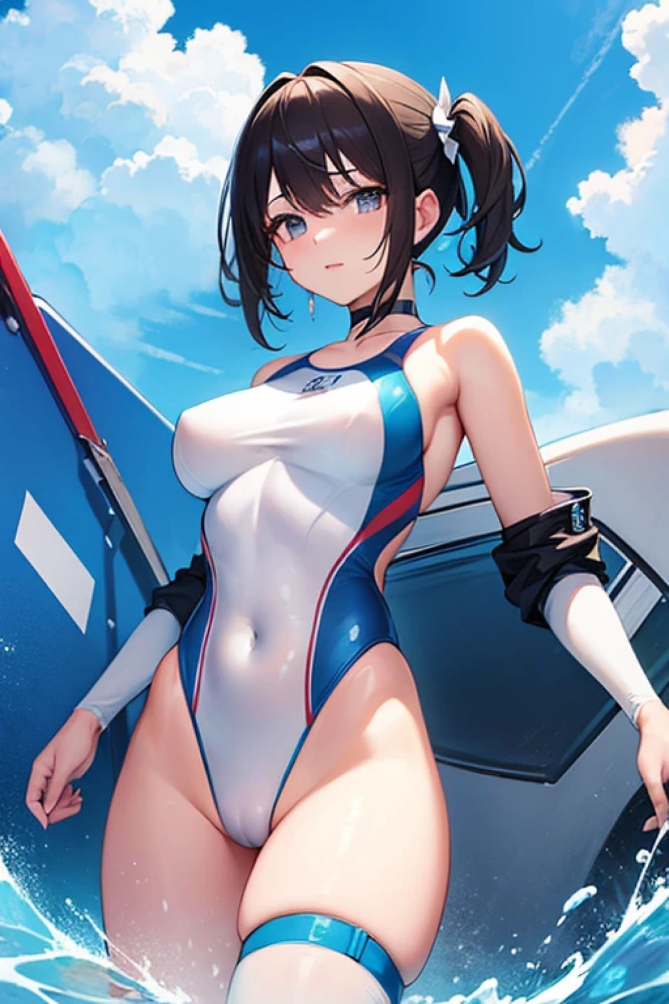 水着ガールのアレやコレ サンプル3ページ目