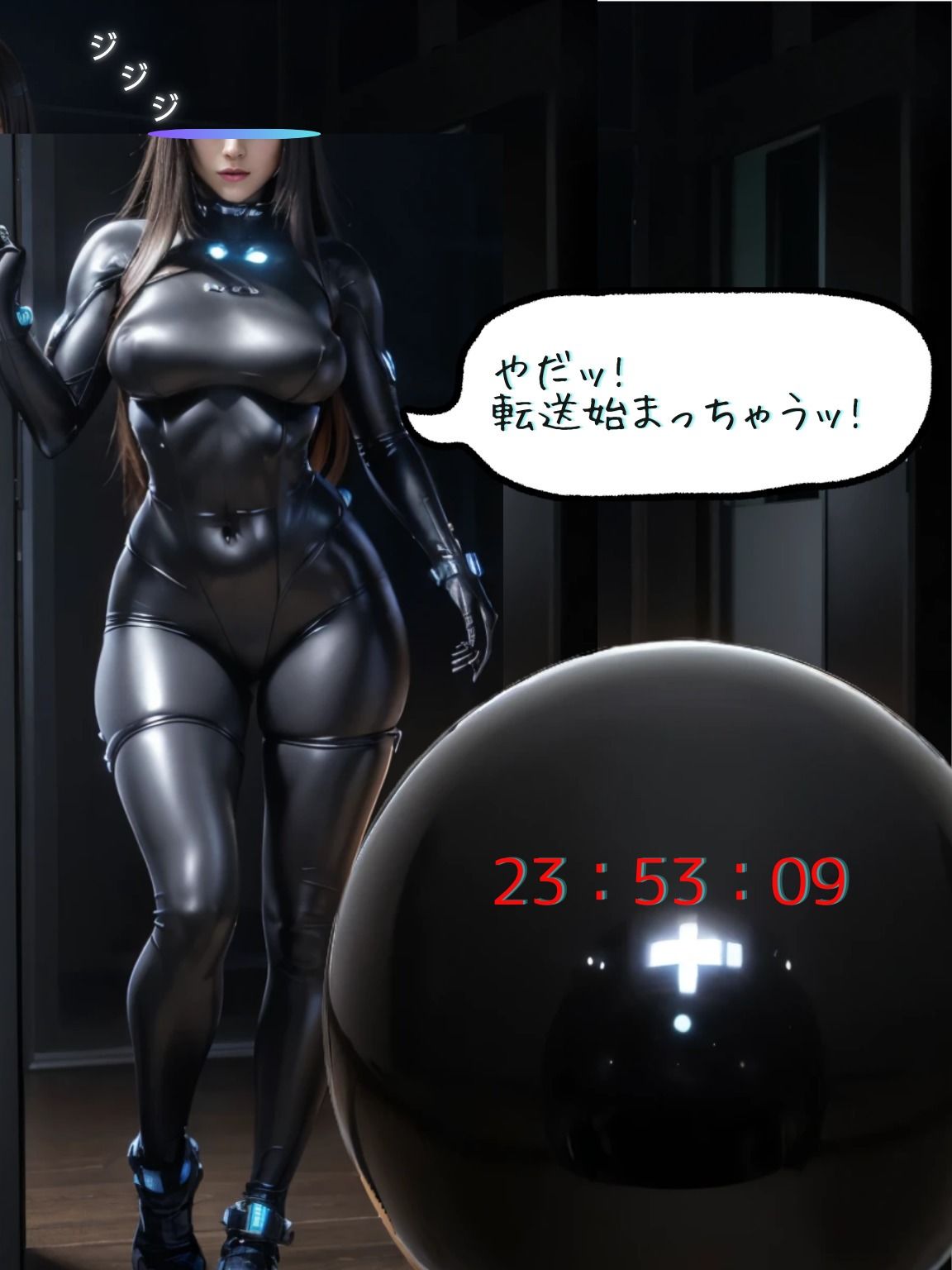 G〇NTZ×下〇玲花 AIアダルトパロディ作品 サンプル9ページ目