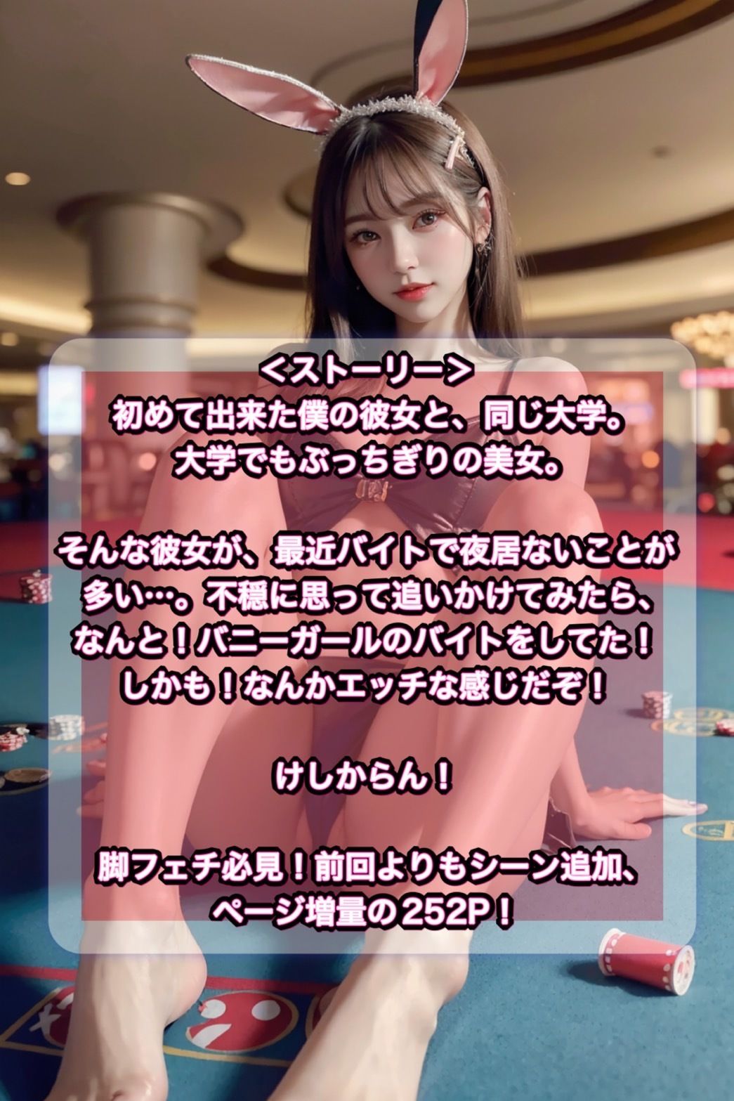 初めての彼女〜バニーガール編〜 サンプル1ページ目