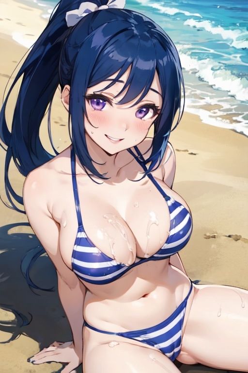 虹かけ誌 ラブライブ！ イラスト集15 松浦果南 サンプル3ページ目
