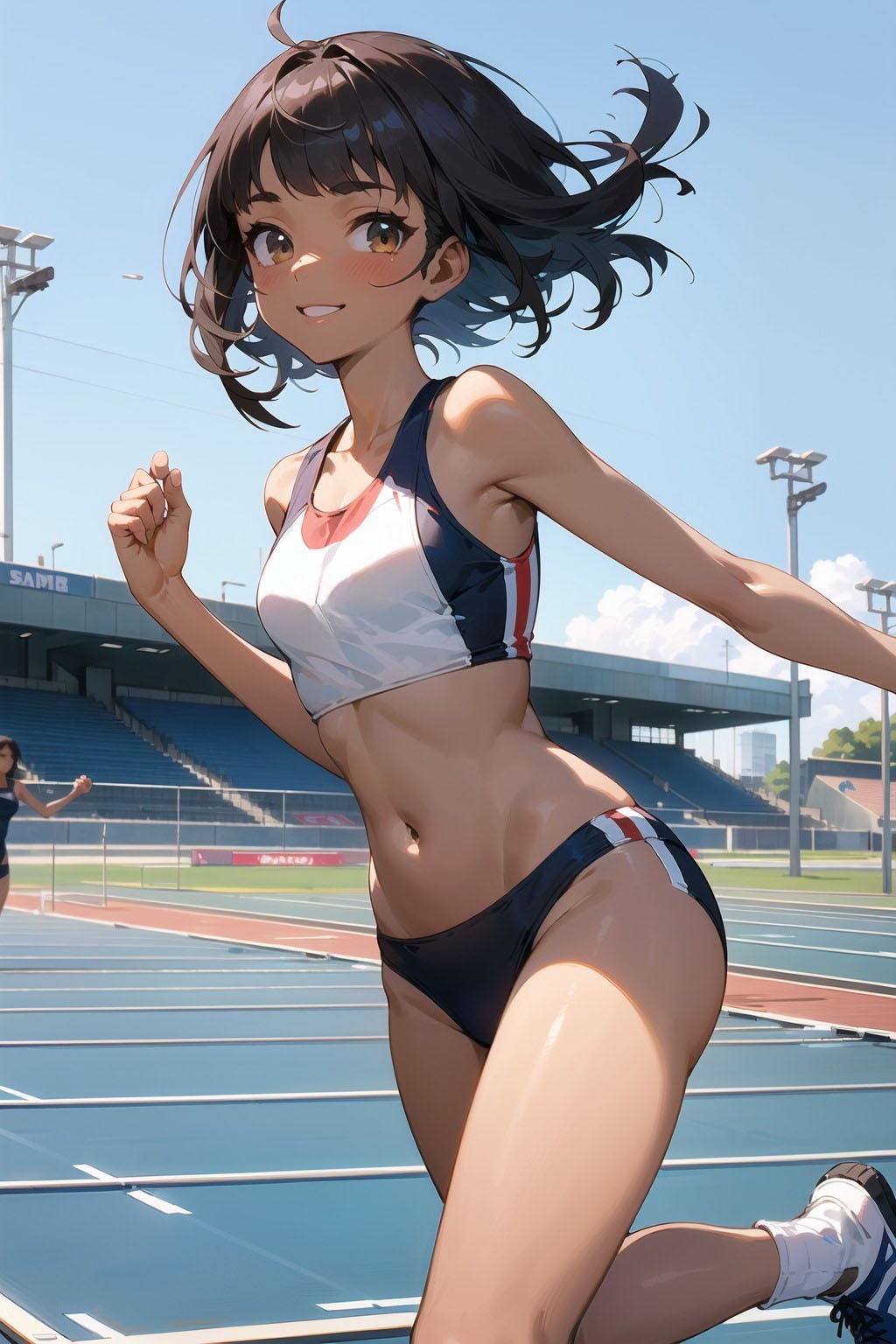 陸上部員ちゃんの災難 サンプル1ページ目