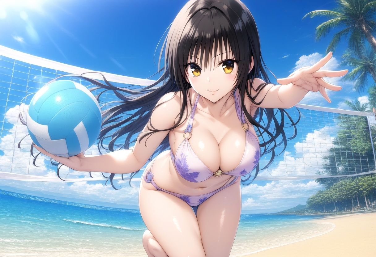古〇川唯 水着ビーチエッチ サンプル3ページ目