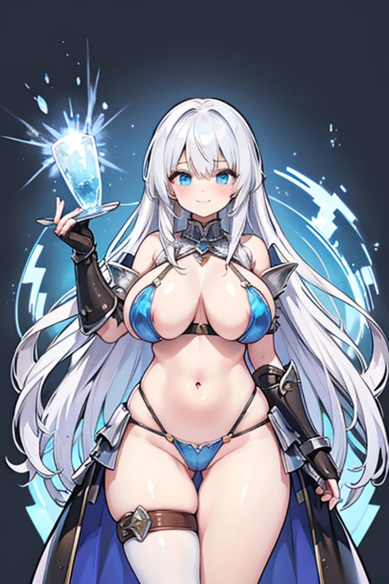 シルバー髪鎧娘のアレやコレ サンプル3ページ目