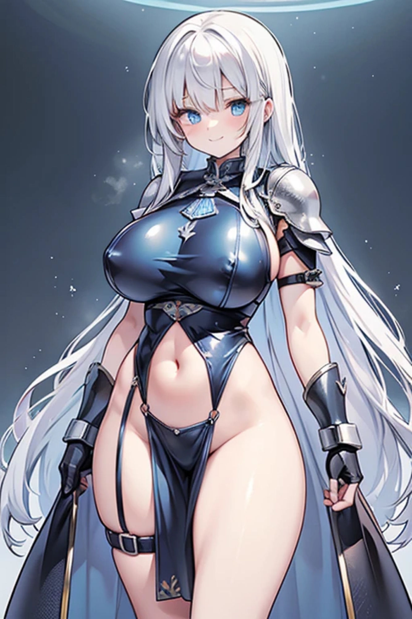 シルバー髪鎧娘のアレやコレ サンプル7ページ目