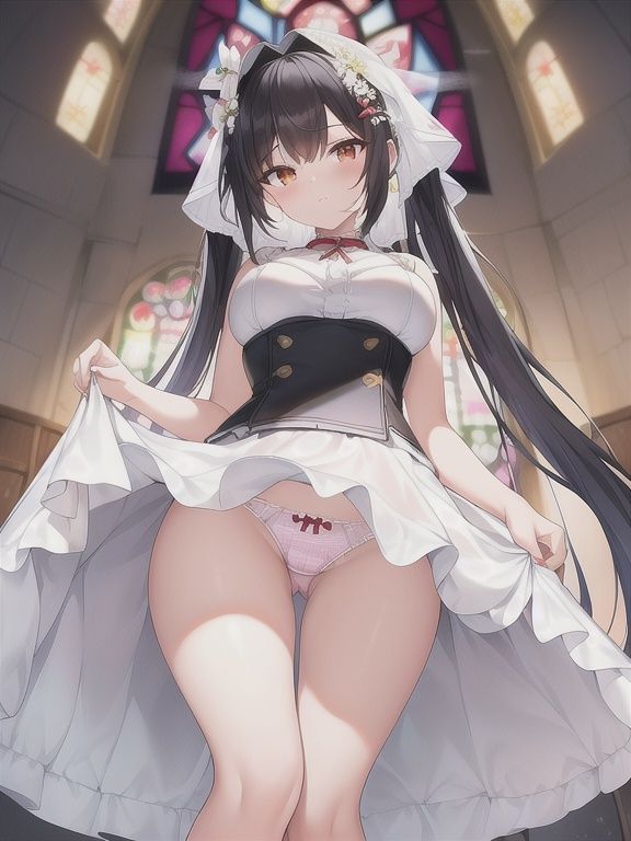 ドレス姿の彼女のパンツは天国だった件 サンプル2ページ目