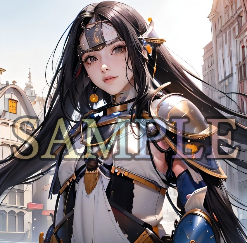 甲冑娘 サンプル2ページ目