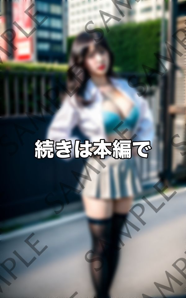 街に現れる...Gカップ以上のたわわ娘たち サンプル3ページ目