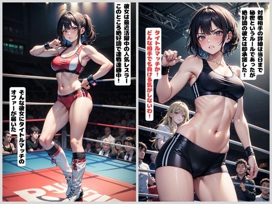 狙われた美女レスラー 公開レ〇プデスマッチ サンプル4ページ目