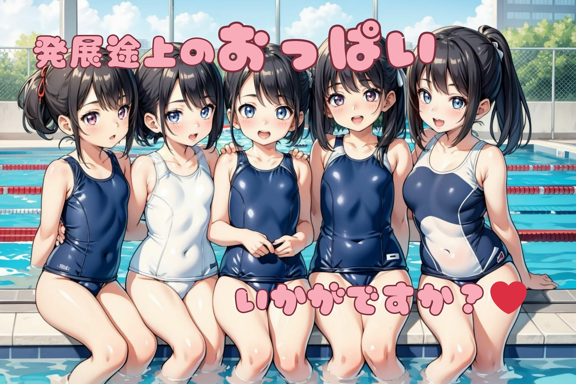 水着授業のエロスな時間【4K高画質】 サンプル7ページ目