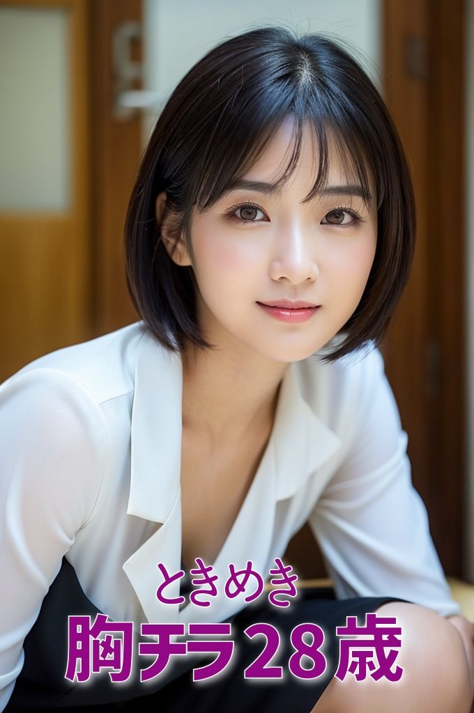 ときめき胸チラ28歳 サンプル1ページ目