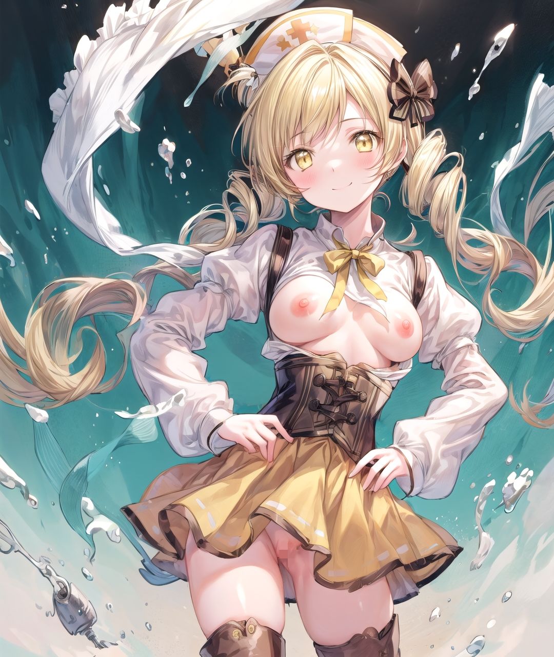 美少女たちのひととき・巴〇ミ（まどマギ） サンプル7ページ目