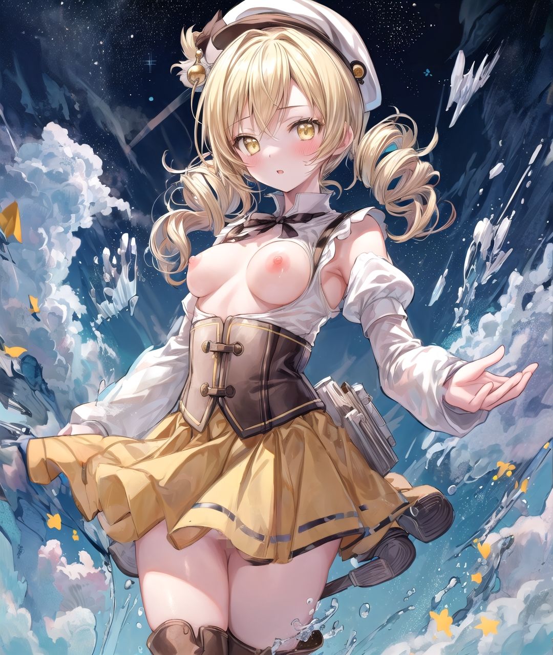 美少女たちのひととき・巴〇ミ（まどマギ） サンプル8ページ目