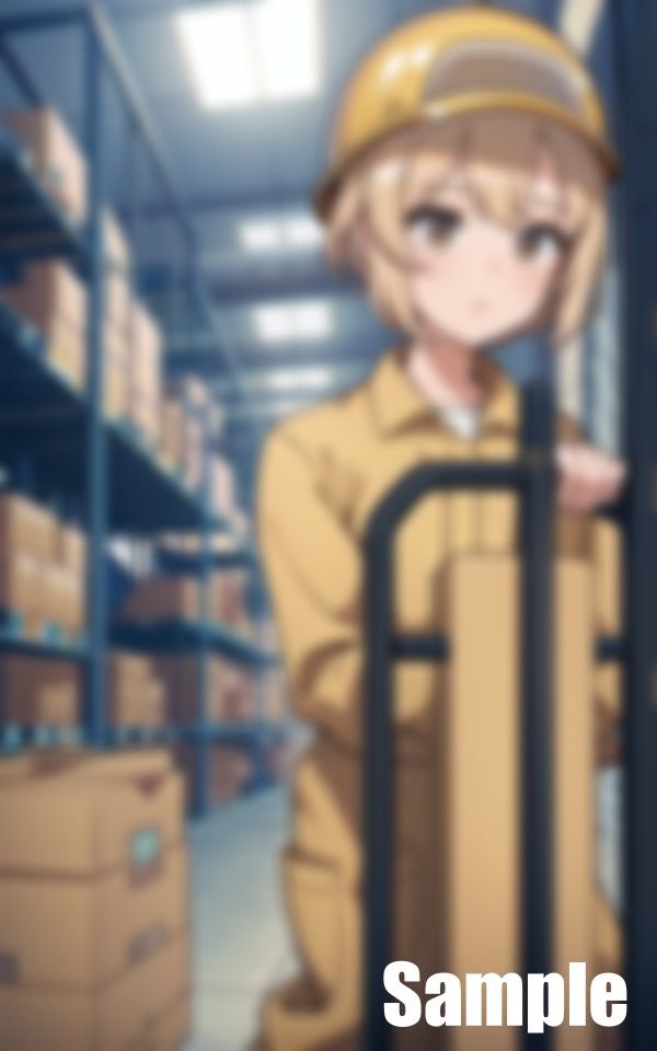 倉庫配属新卒女の奮闘日記 サンプル1ページ目