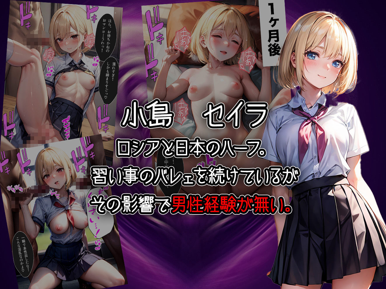 4人の女子校生と1人の先生を催●アプリで洗脳支配して中出ししまくる話【セリフ付き】 サンプル3ページ目