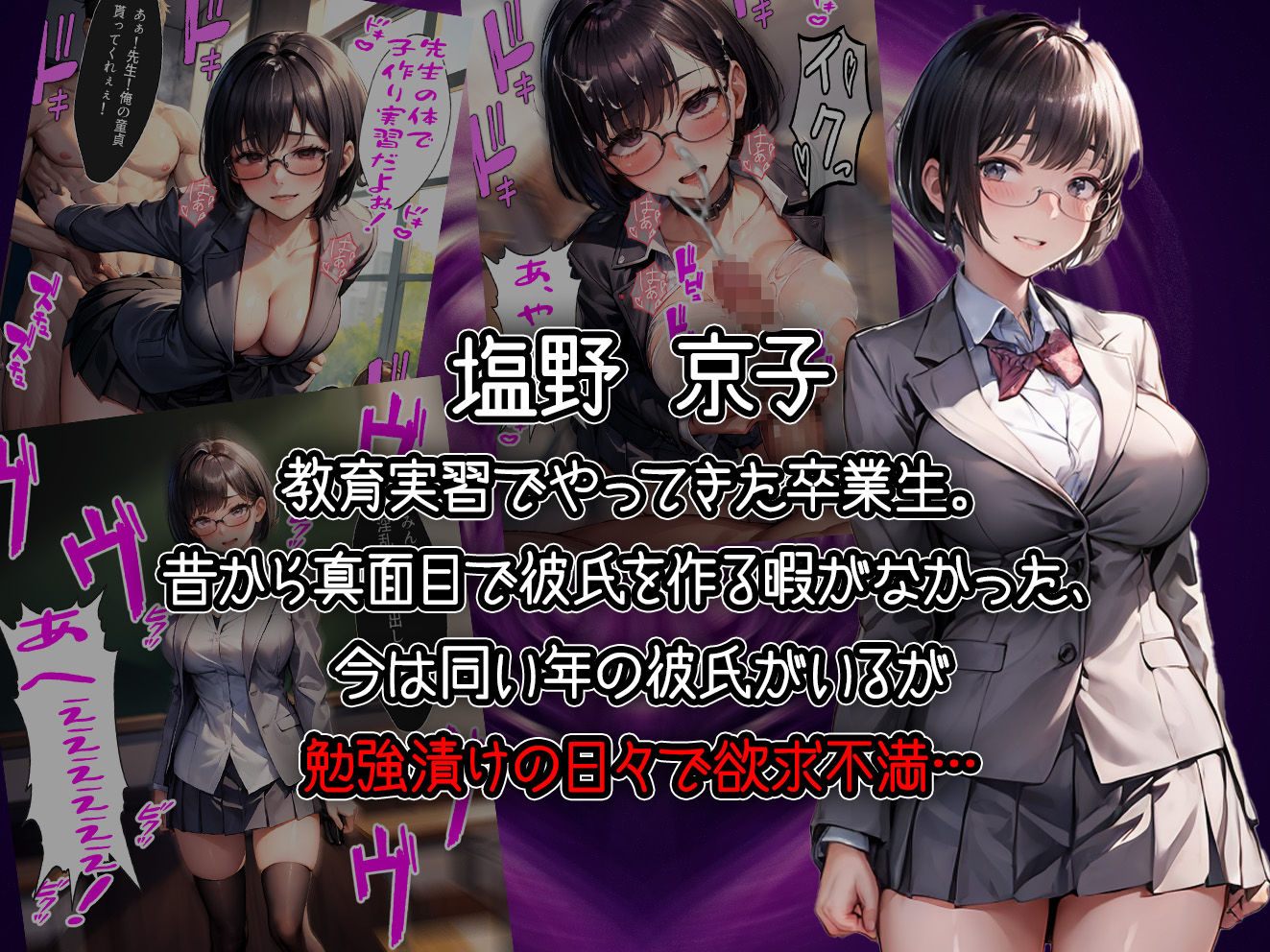 4人の女子校生と1人の先生を催●アプリで洗脳支配して中出ししまくる話【セリフ付き】 サンプル6ページ目