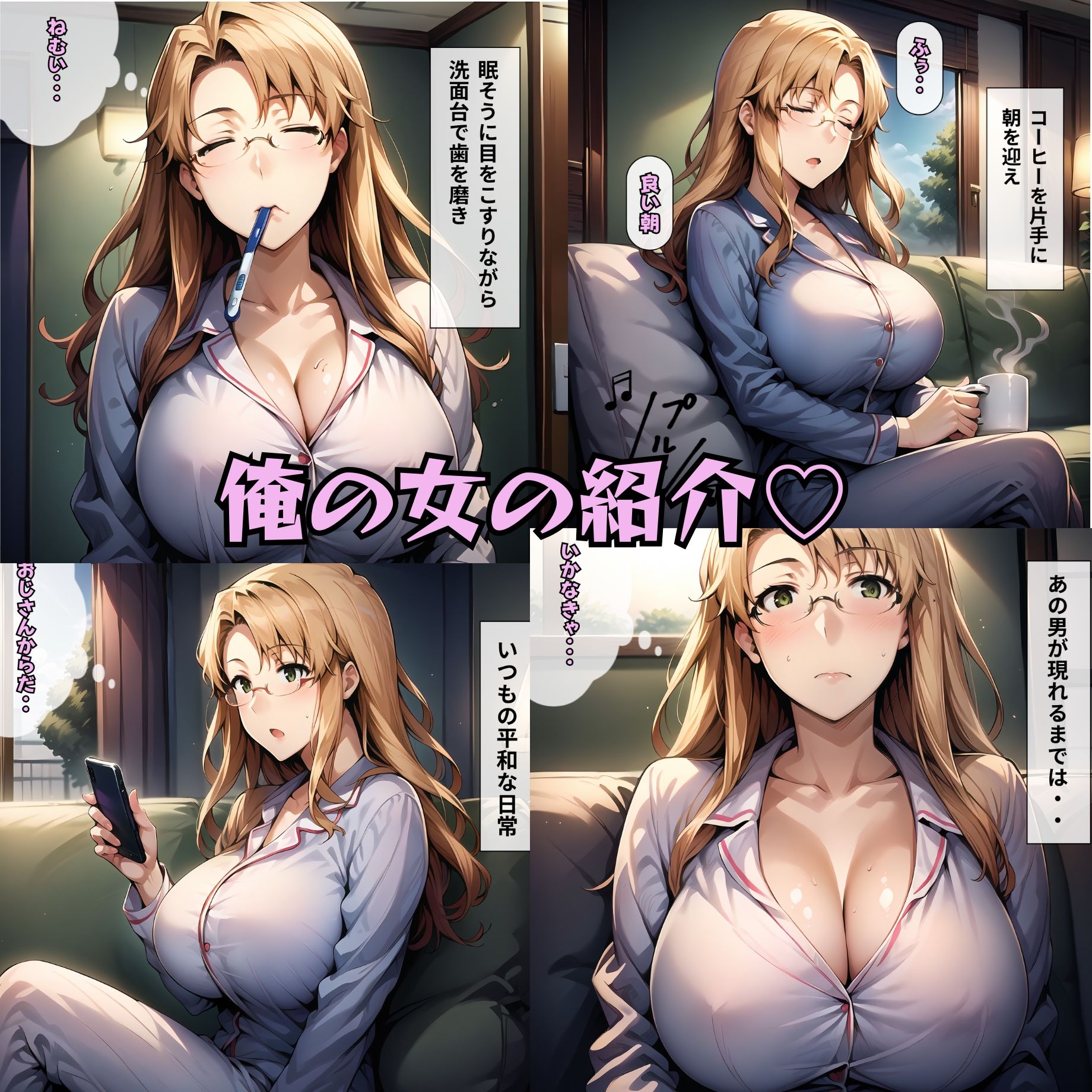 橘家洗脳支配計画〜小春編〜 サンプル1ページ目
