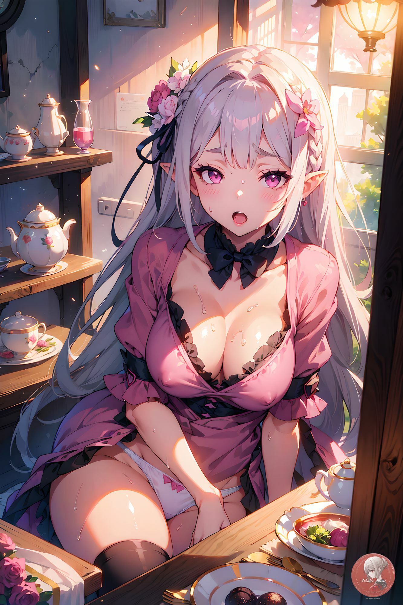 即オチ少女 エ〇リア編 サンプル4ページ目