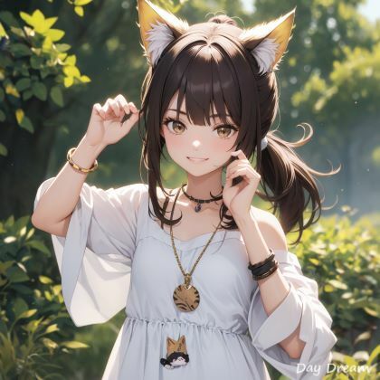猫耳さまーがーる サンプル1ページ目