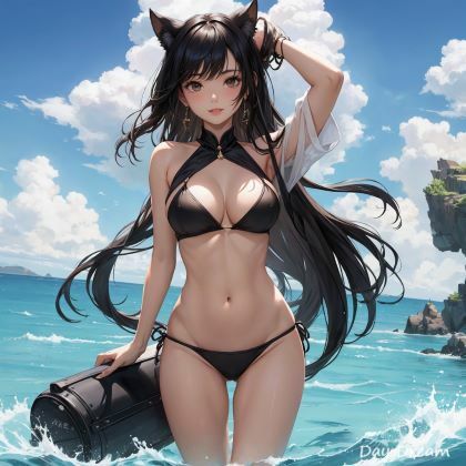 猫耳さまーがーる サンプル8ページ目