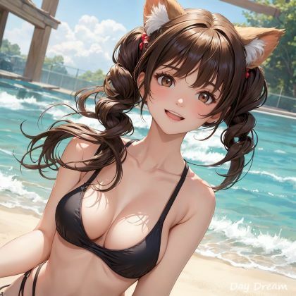 猫耳さまーがーる サンプル9ページ目