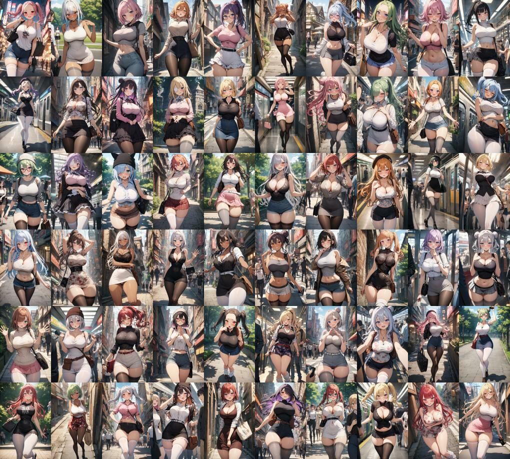60キャラ 私服→セーラー服コス 即オチ2コマ サンプル9ページ目