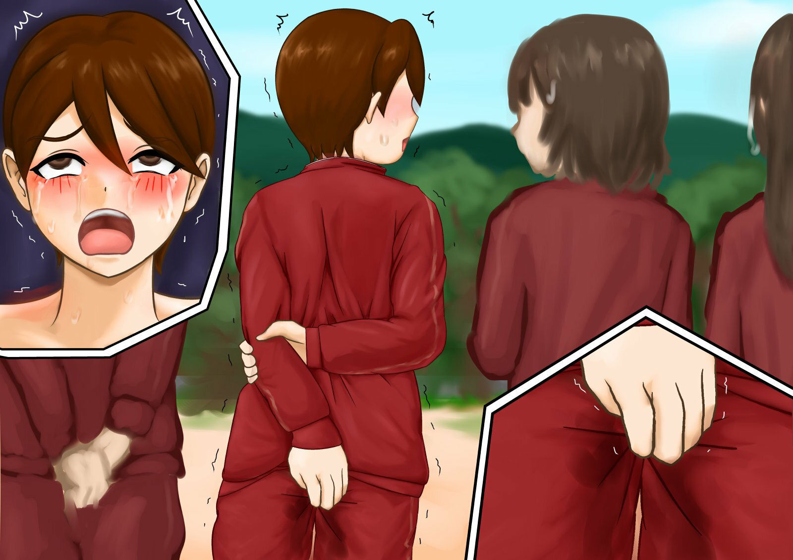 変態オナニー中毒の女子学生が毎日寸止めオナニー繰り返した末に自縛固定電マでイキ壊れる話 サンプル3ページ目