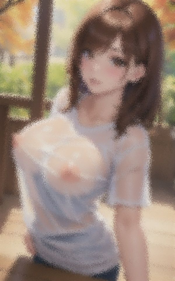 スケルトンシャツのエロ美女 サンプル4ページ目