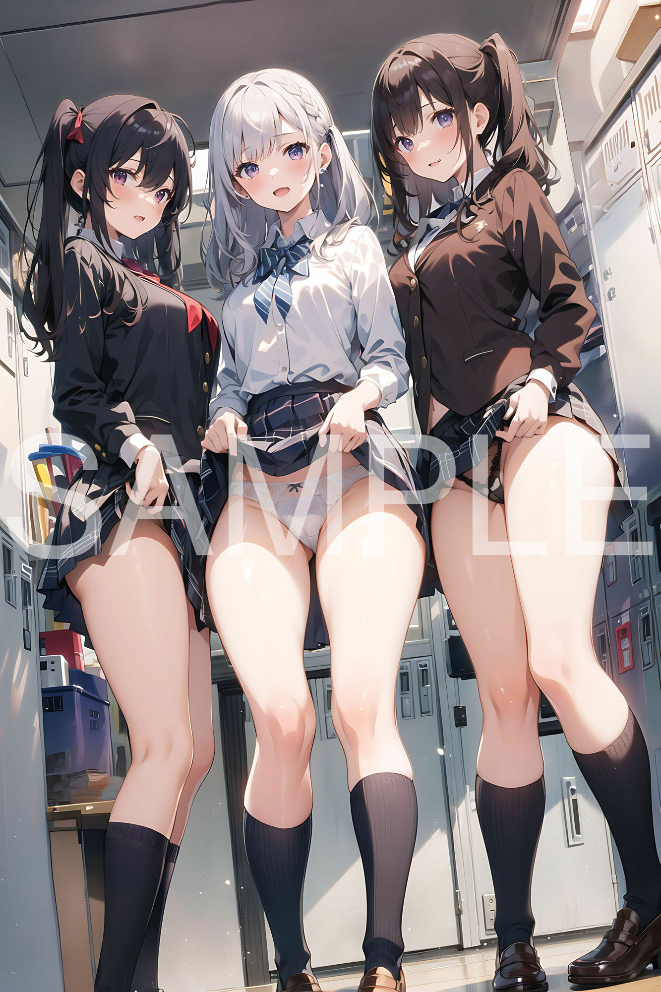 ぱんちら×美少女 サンプル6ページ目
