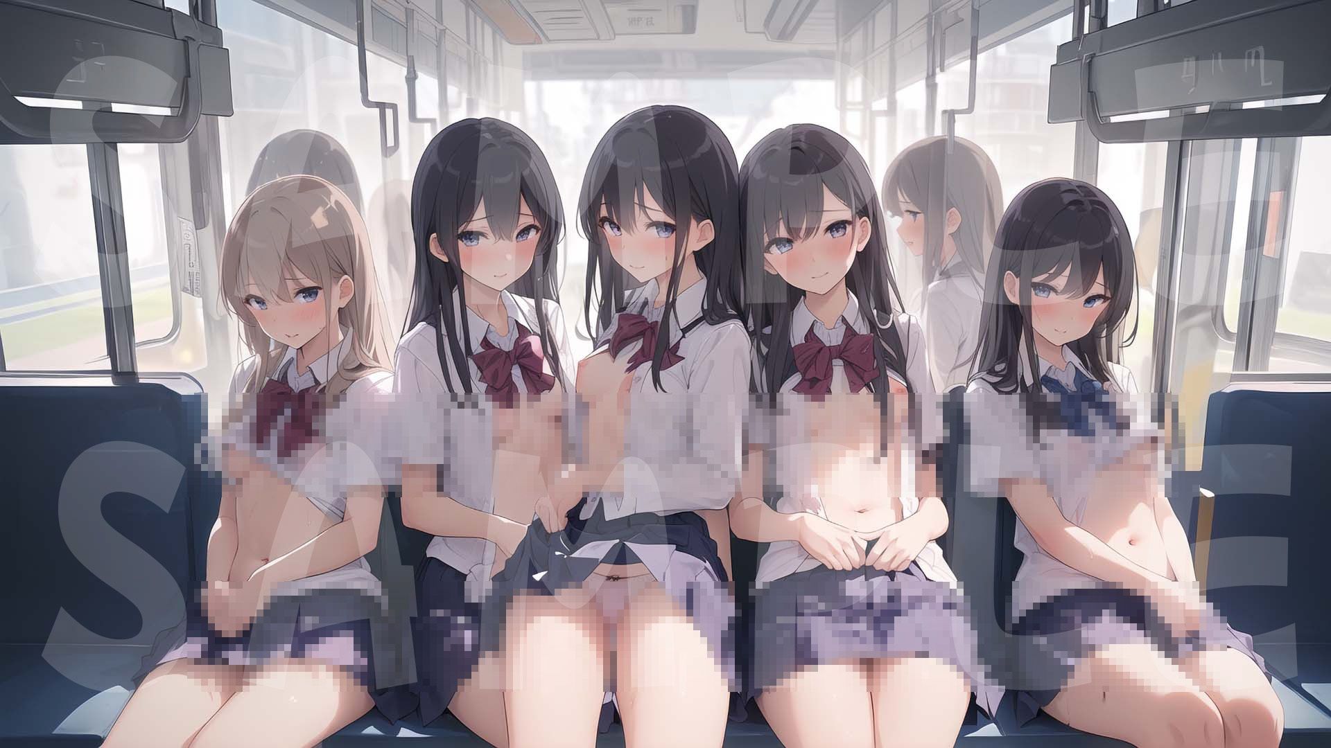 秘密の制服電車 「あのぉ 次は 私も、いいですか？」vol.8 サンプル8ページ目