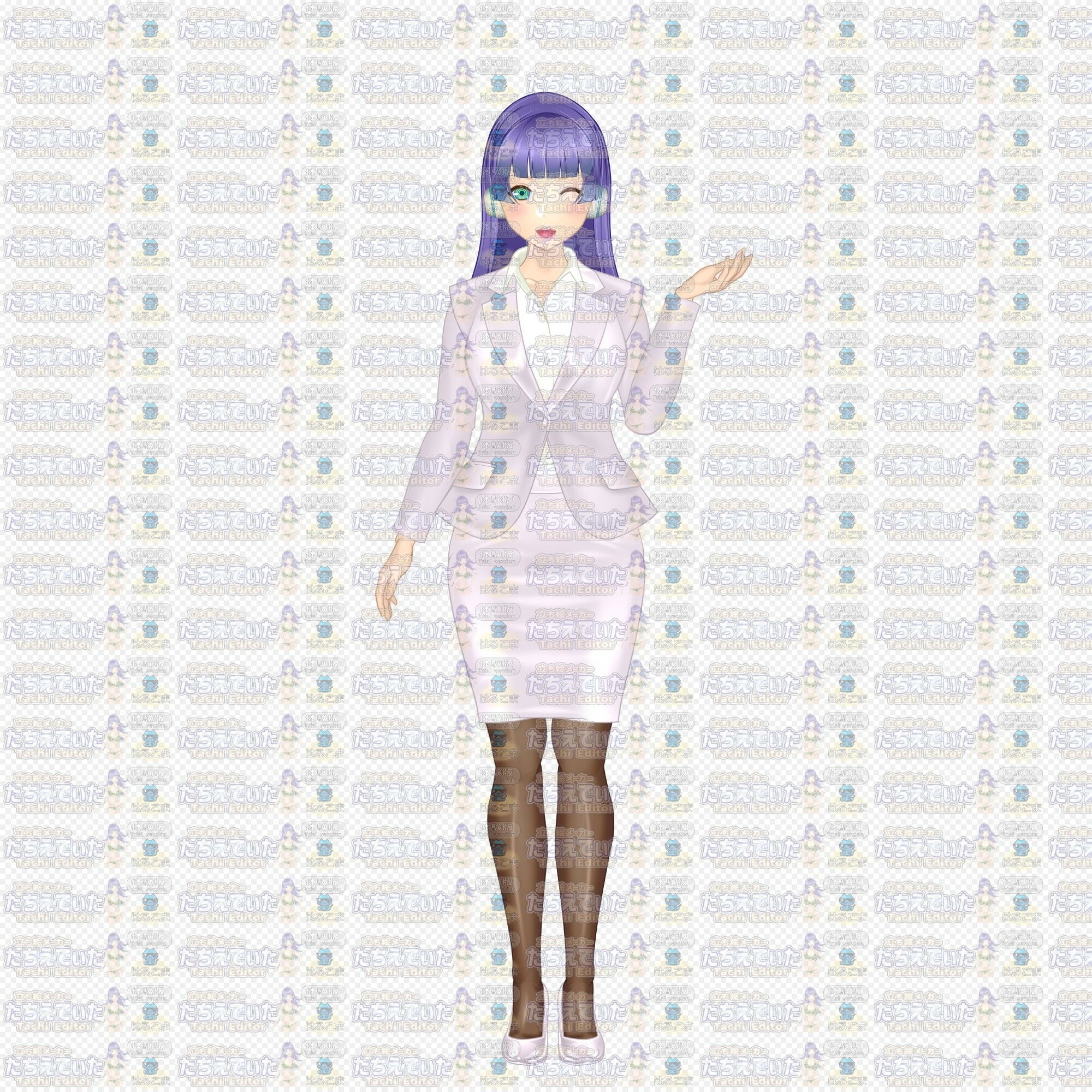 【立ち絵素材】No.005 ヒューマノイド スーツver:from たちえでぃた サンプル6ページ目