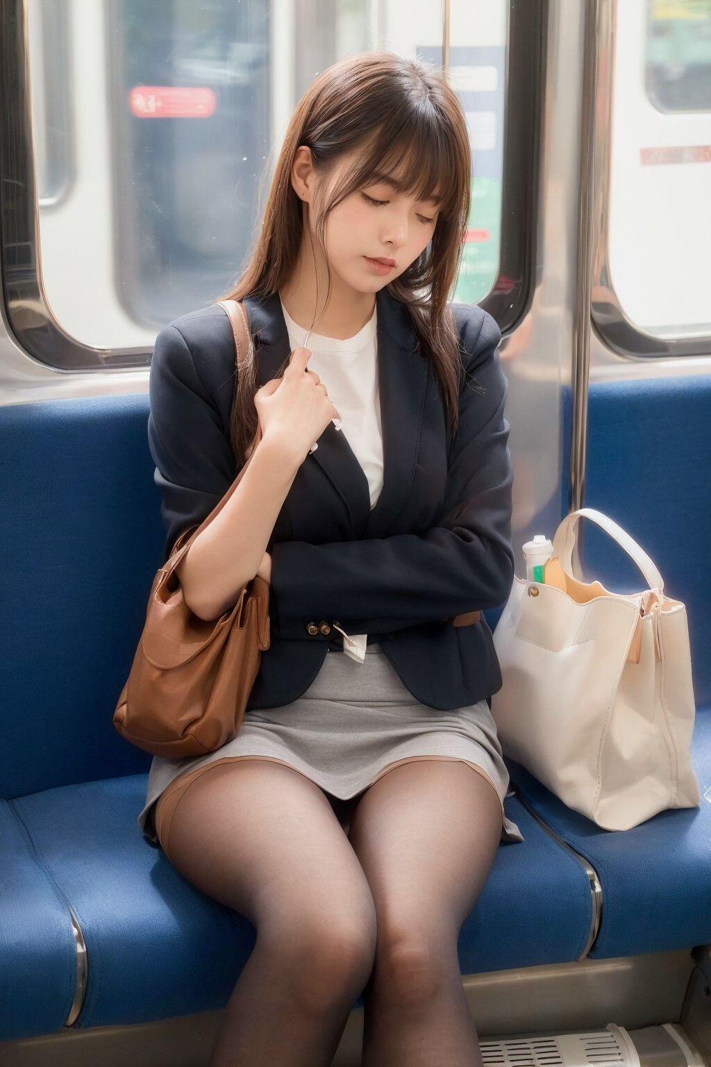 Generated Girls Collection vol.5 電車タイツ編 サンプル4ページ目