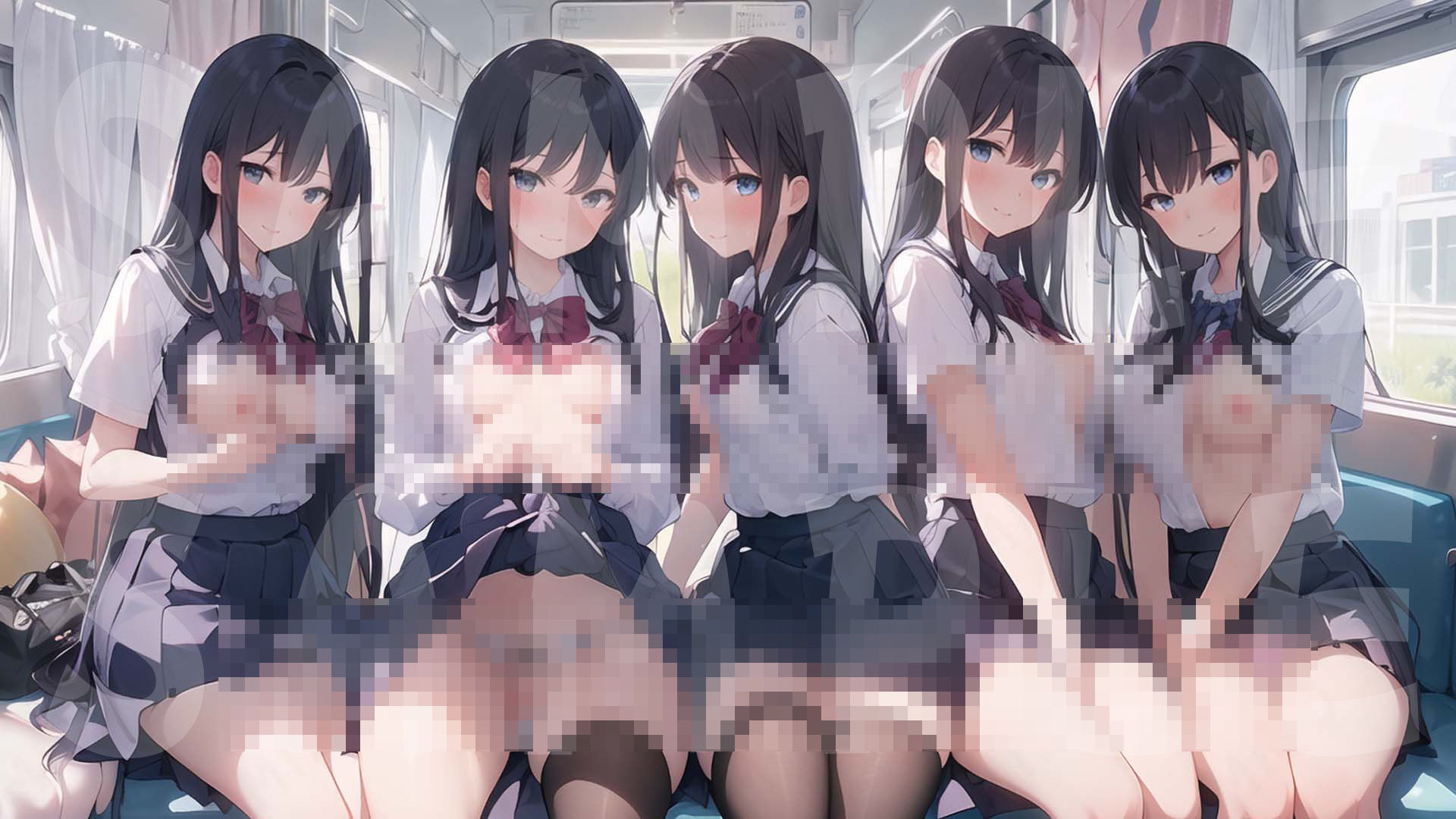秘密の制服電車 「あのぉ 次は 私も、いいですか？」vol.9 サンプル3ページ目