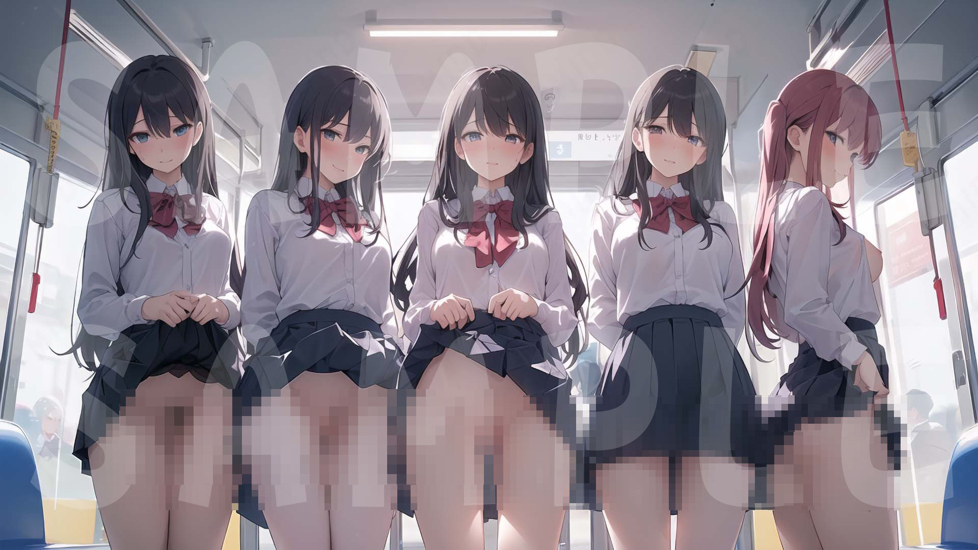 秘密の制服電車 「あのぉ 次は 私も、いいですか？」vol.9 サンプル9ページ目