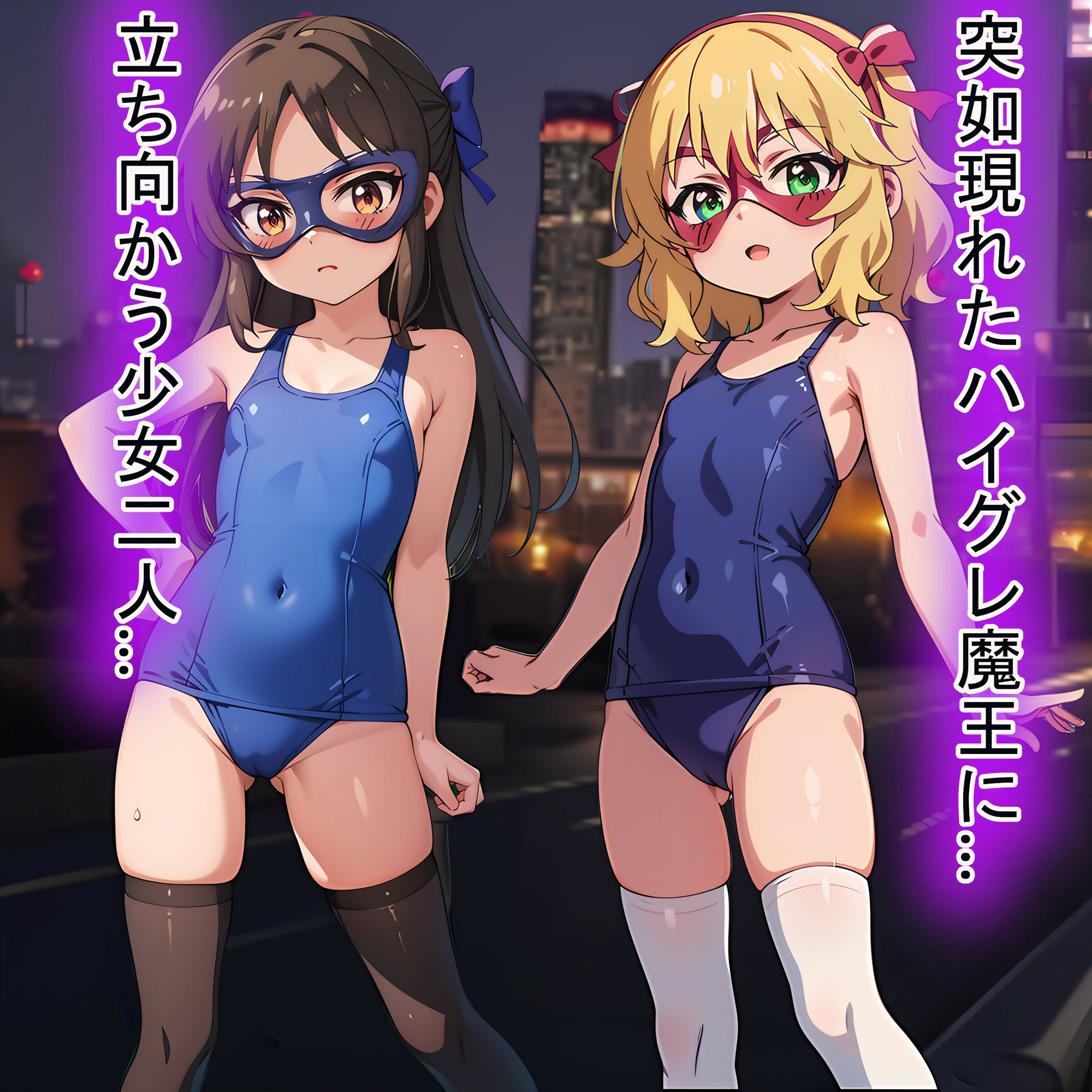 ハイグレ魔王が現れた！ サンプル1ページ目