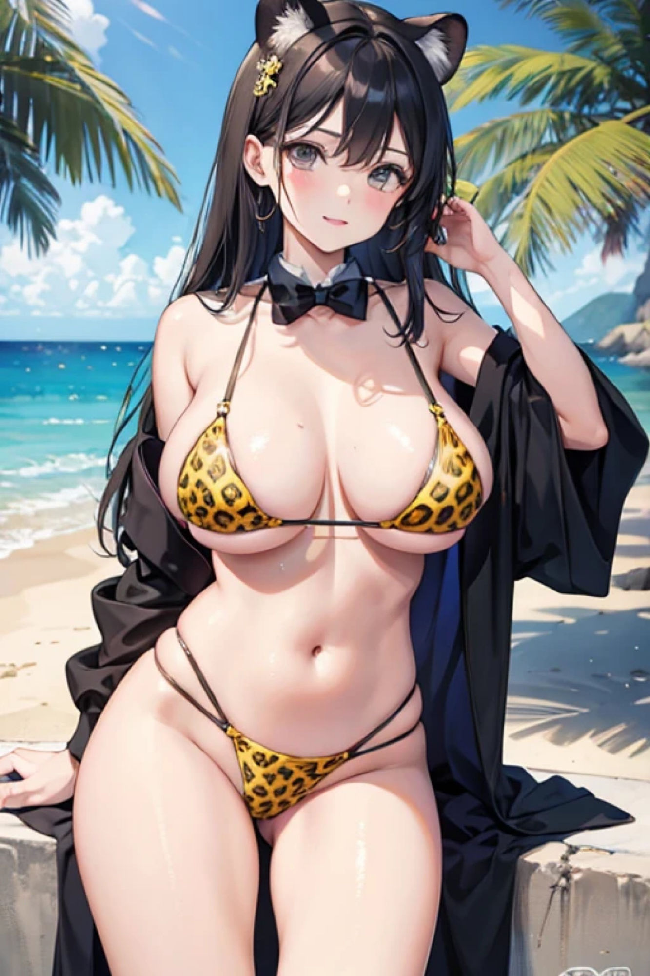 豹柄ビキニのアレやコレ サンプル4ページ目