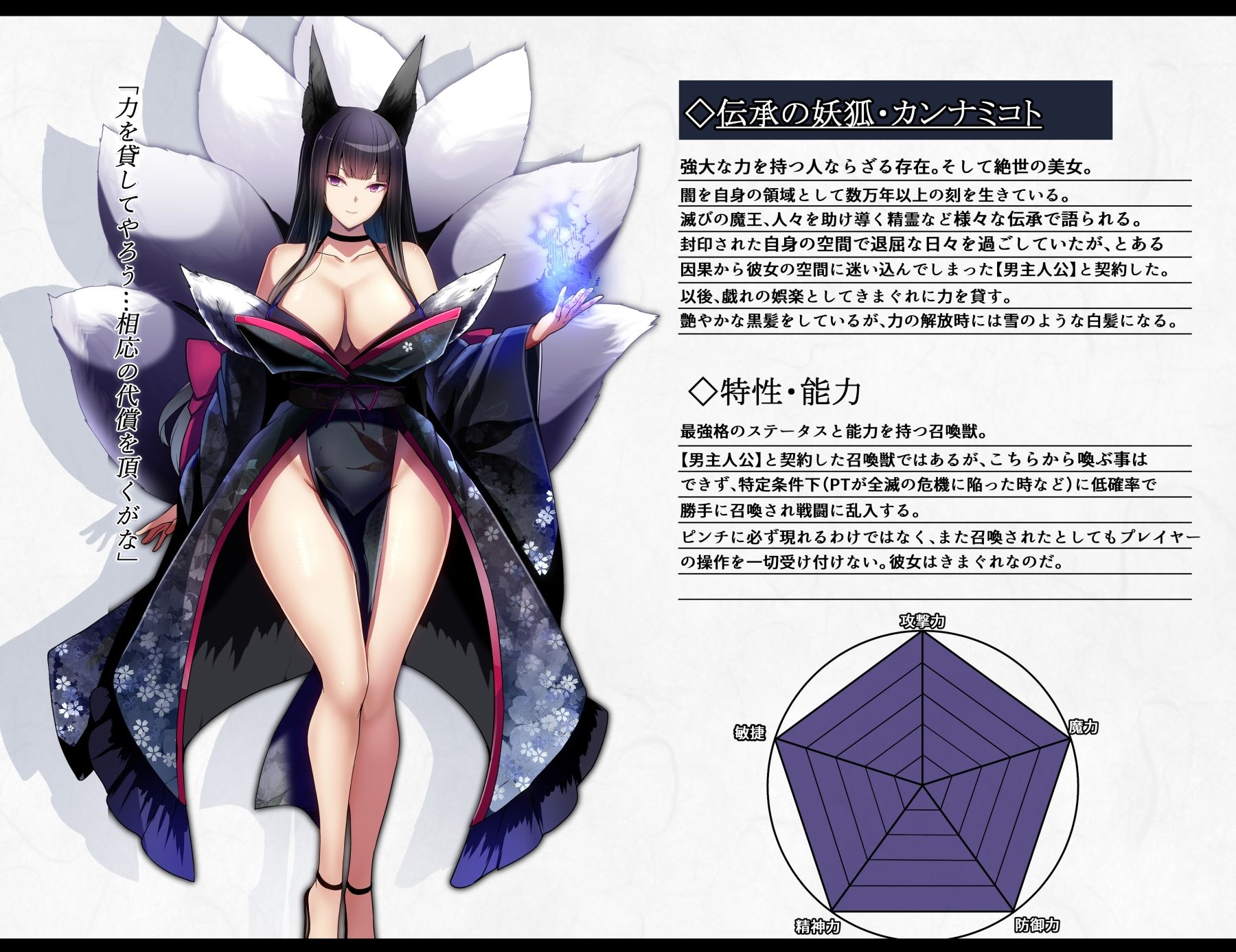 凶キャラ無様敗北 -伝承の妖狐・カンナミコト- サンプル1ページ目