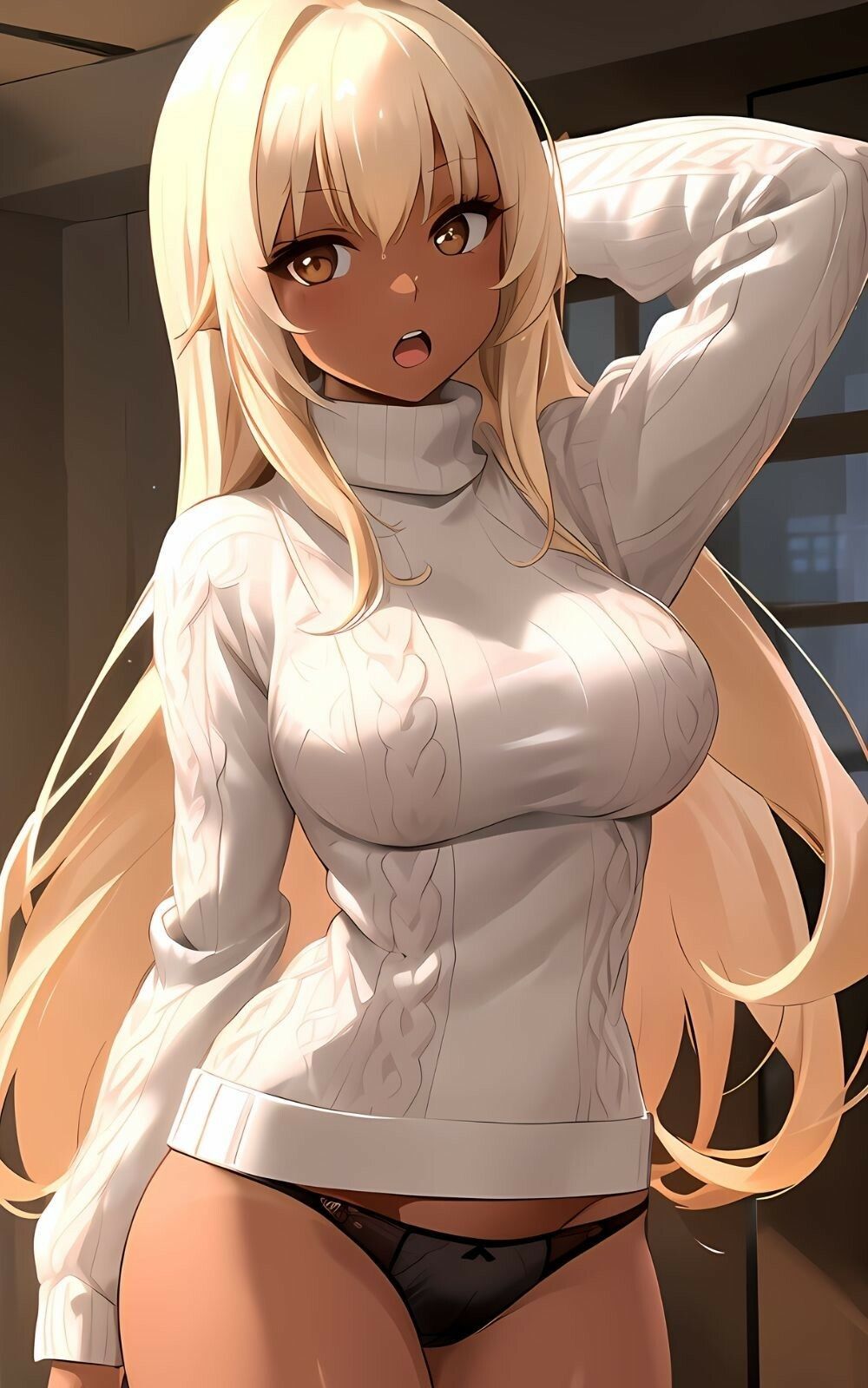 黒ギャル人妻性交日記 サンプル1ページ目